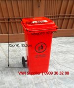 Cấu tạo thùng rác B-120R